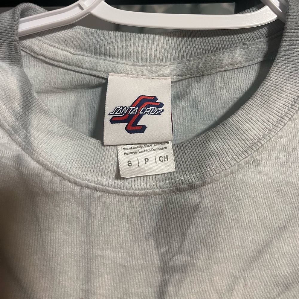 Santa Cruz White Crewneck Tee - Picture 3 of 3